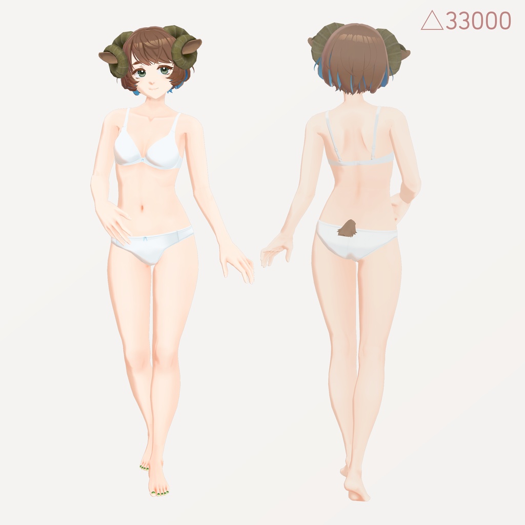 オリジナル3Dモデル「Meirys-メイリス-」Quest対応