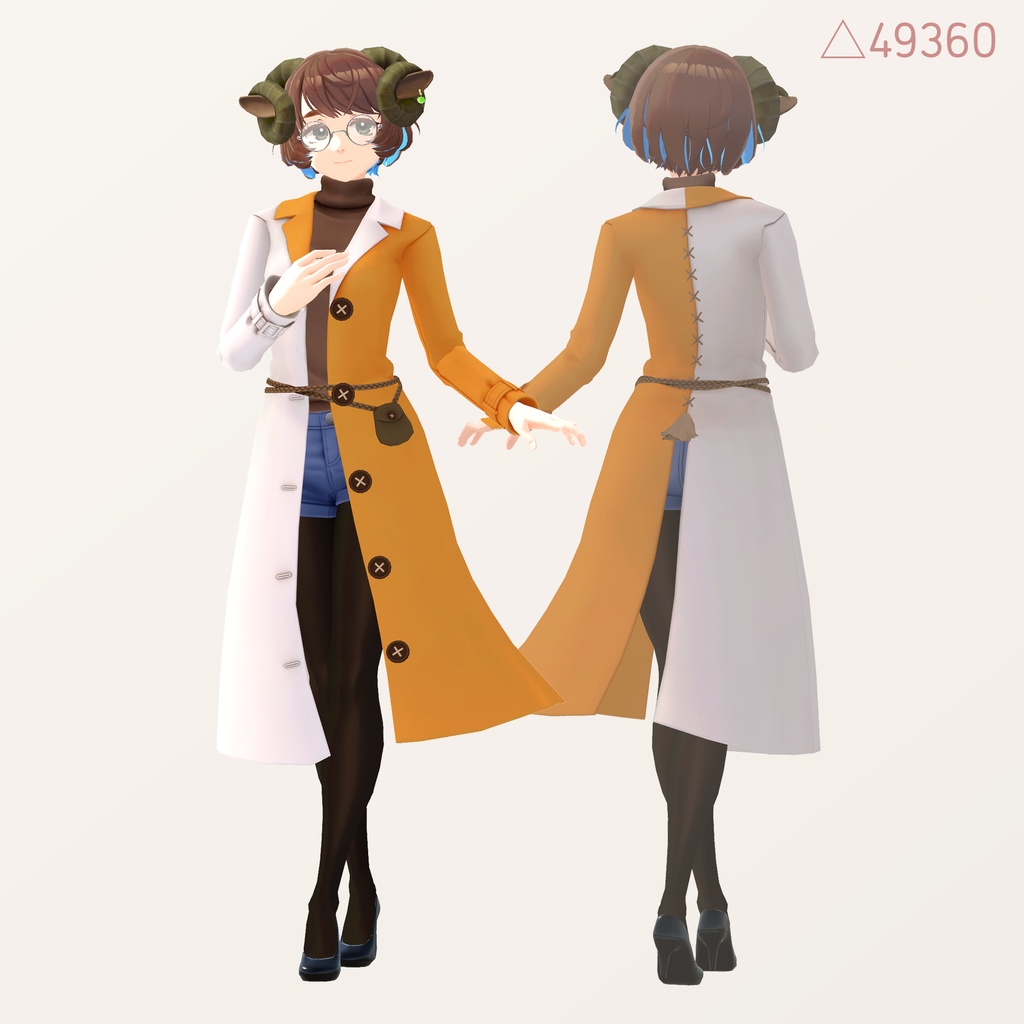 オリジナル3Dモデル「Meirys-メイリス-」Quest対応