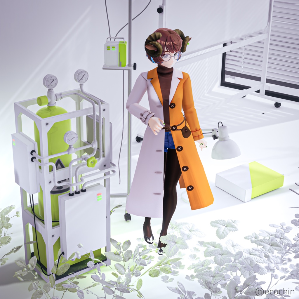 オリジナル3Dモデル「Meirys-メイリス-」Quest対応