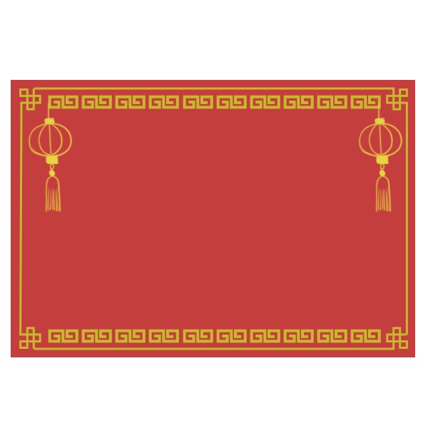 中華風フレーム