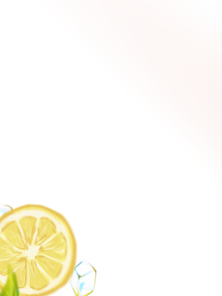 【フリー素材】海とレモン