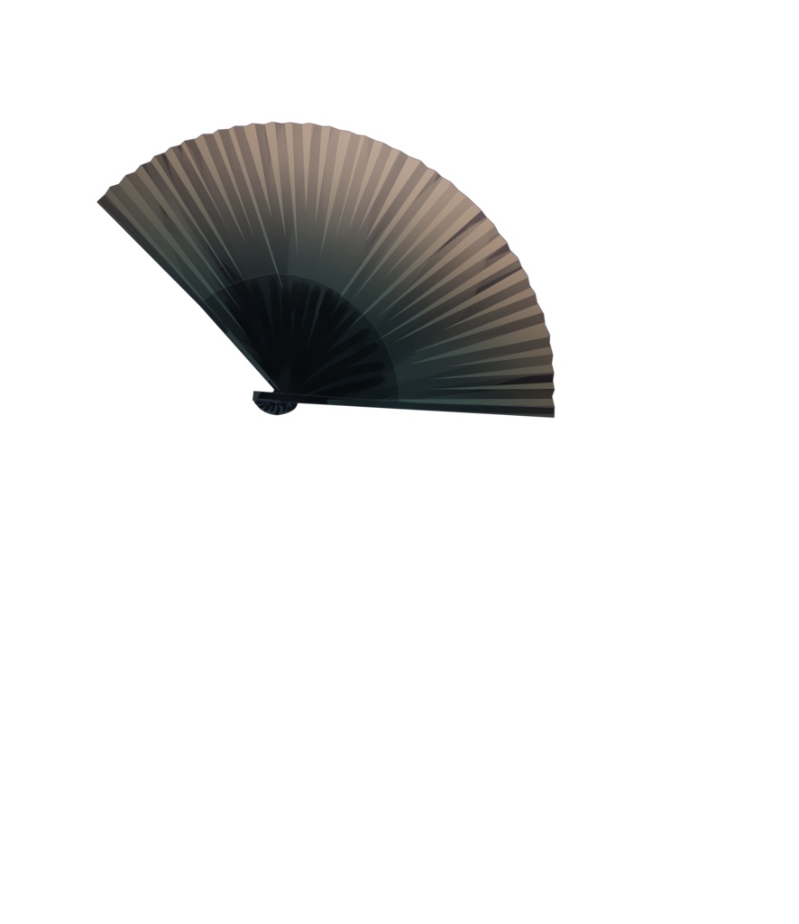 【フリー素材】カードを持つ手と扇子を持つ手素材【Vtuber素材】