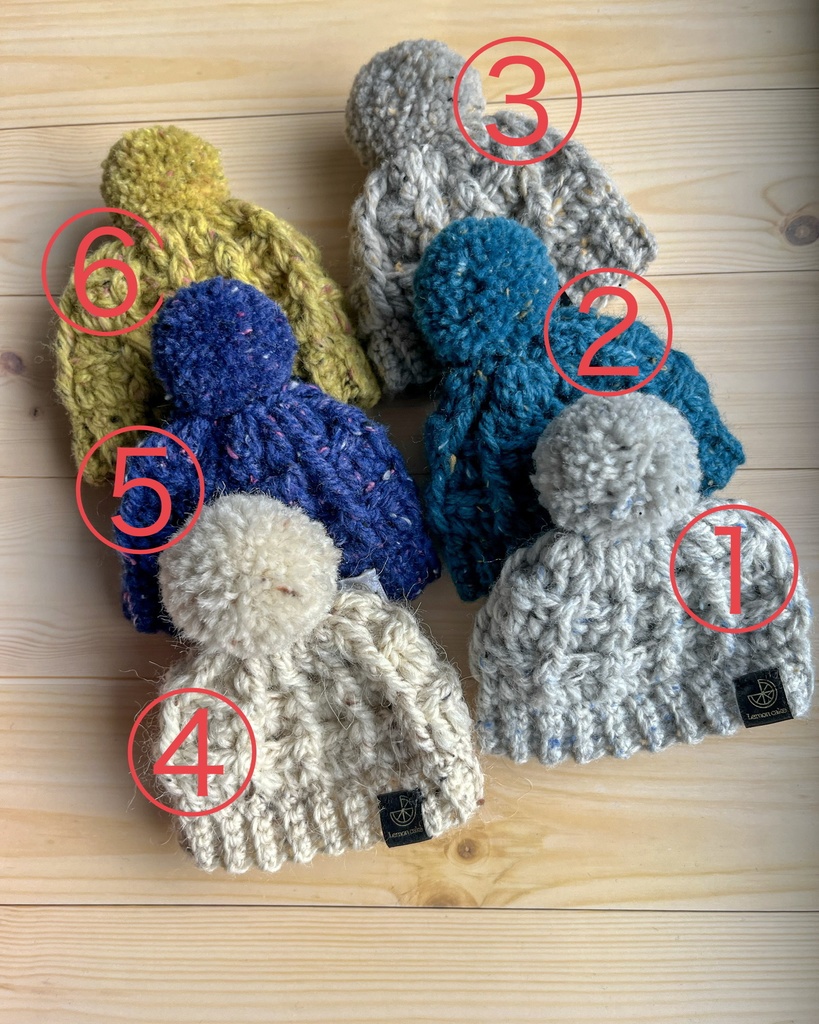 【新色追加】ぬいのワッフルニット帽