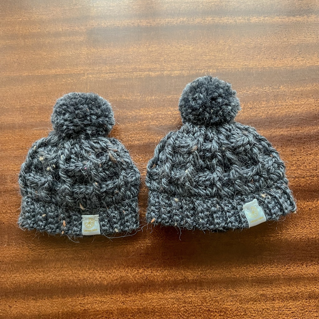 【新色追加】ぬいのワッフルニット帽