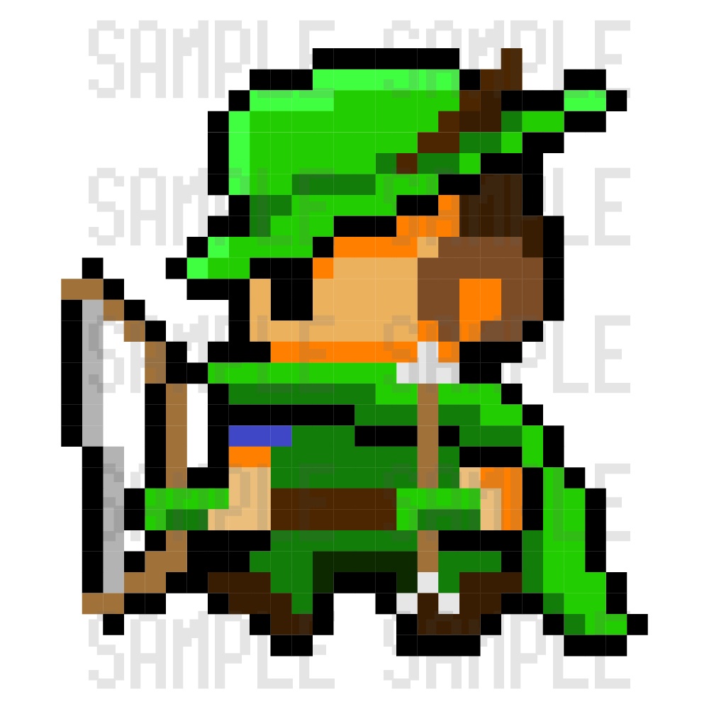 ドット絵素材・射手