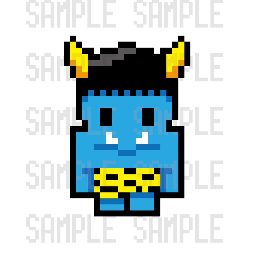 ドット絵・節分