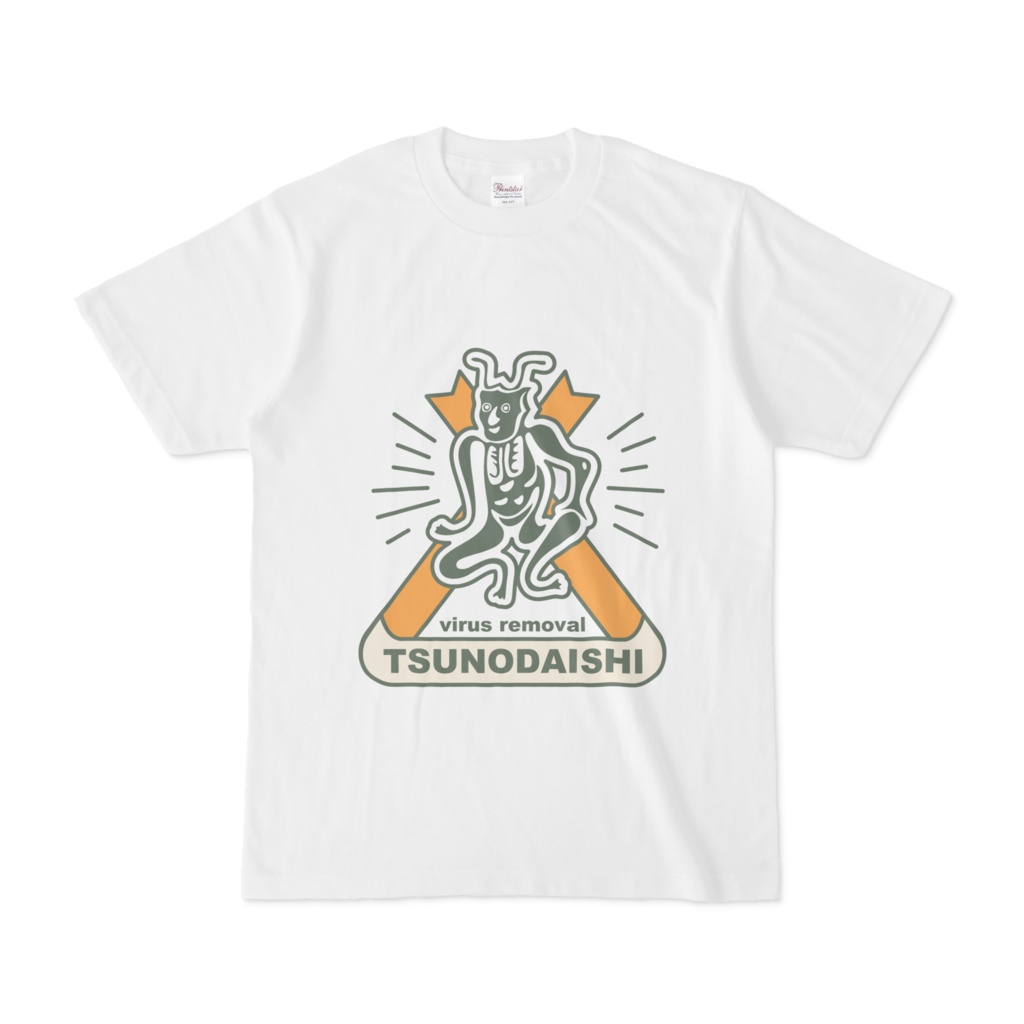 疫病退散・角大師(元三大師)TシャツE