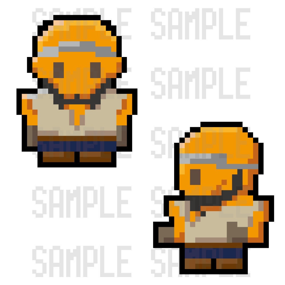 ドット絵素材・武器屋の親父