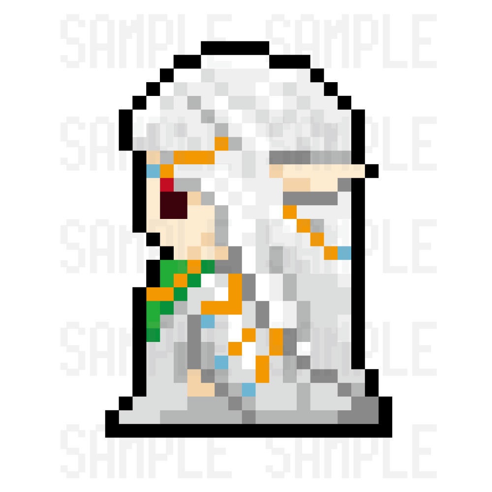 ドット絵素材・男性のエルフ