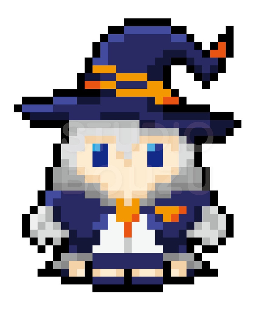 ドット絵 魔女 スタジオ ボウズ Booth