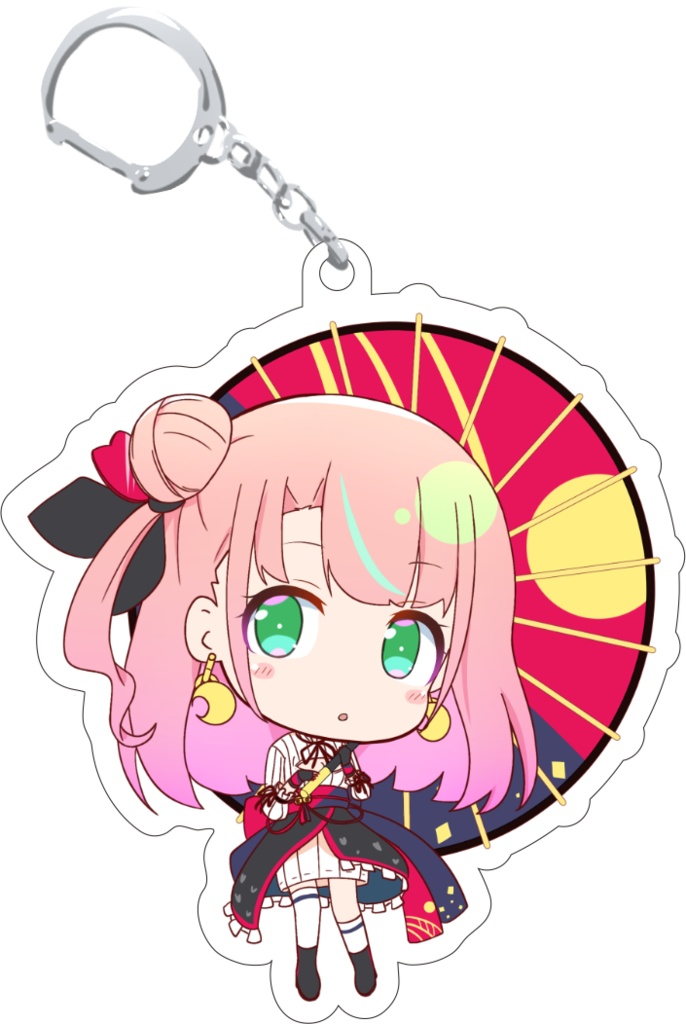 【完売次第終了】アクリルキーホルダー（和傘）