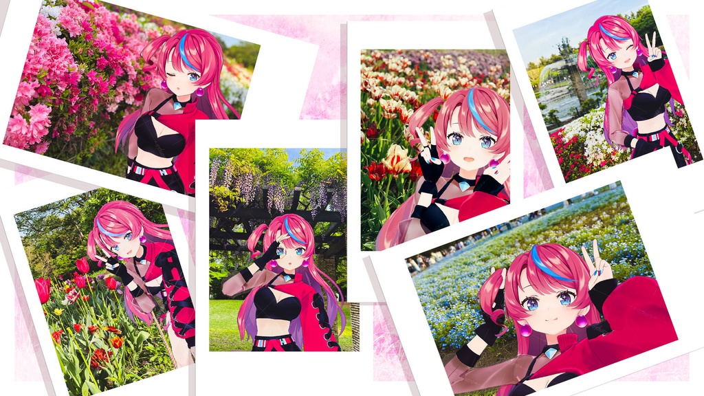 【Spring2025】おでかけチェキ 春の花めぐり編🌷