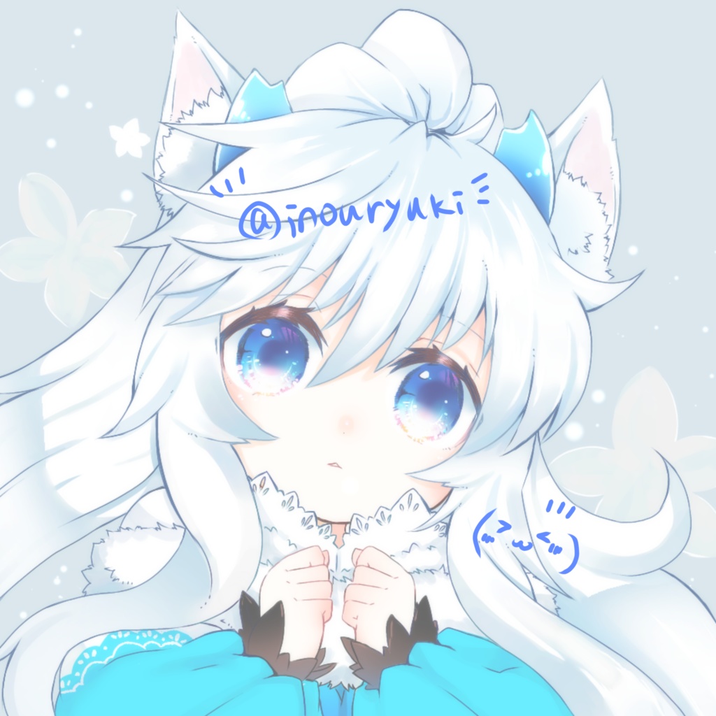 【オリジナル】ケモっ子竜人の女の子【コースター】