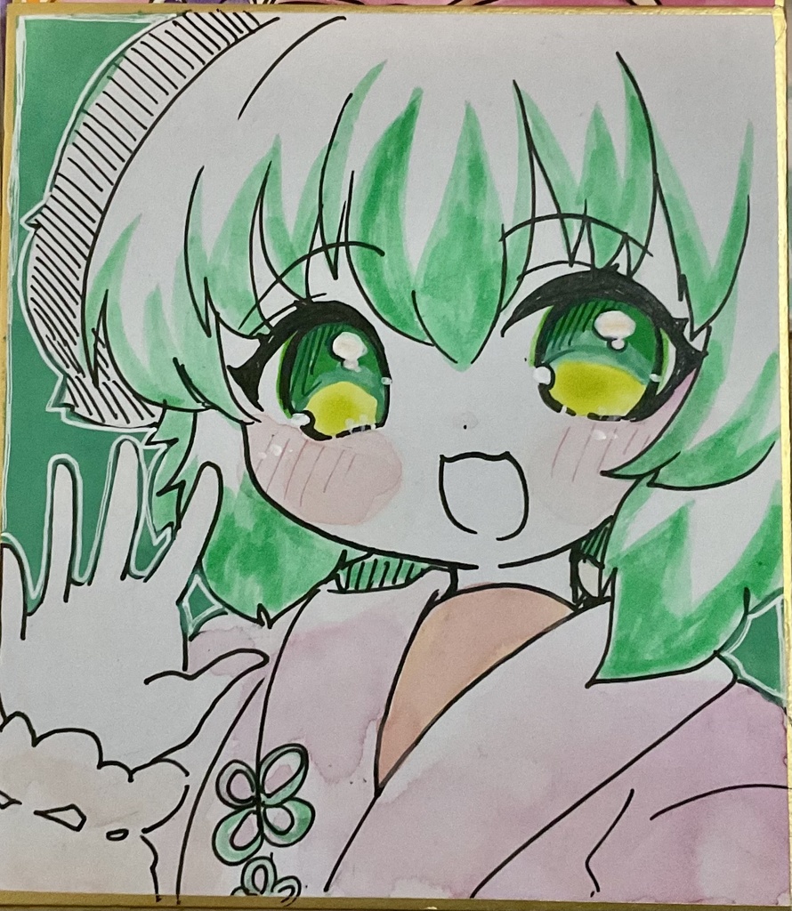 【東方project】同人ミニ色紙合計3枚
