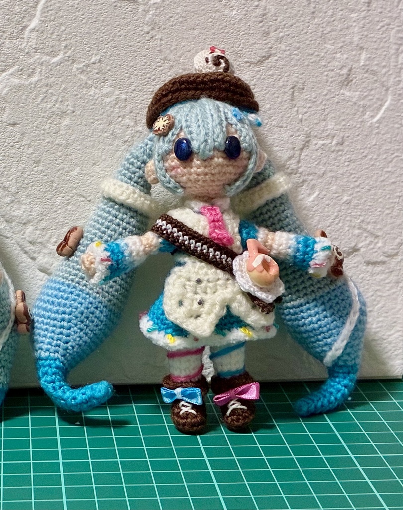 雪ミク2026あみぐるみ