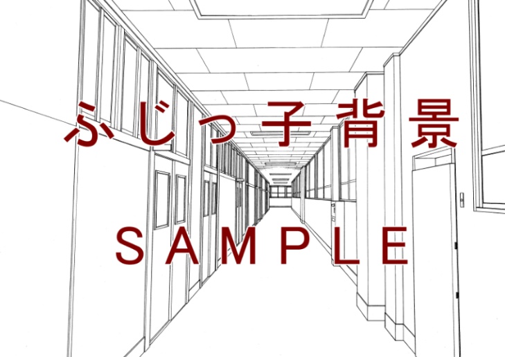 学校_廊下（１）