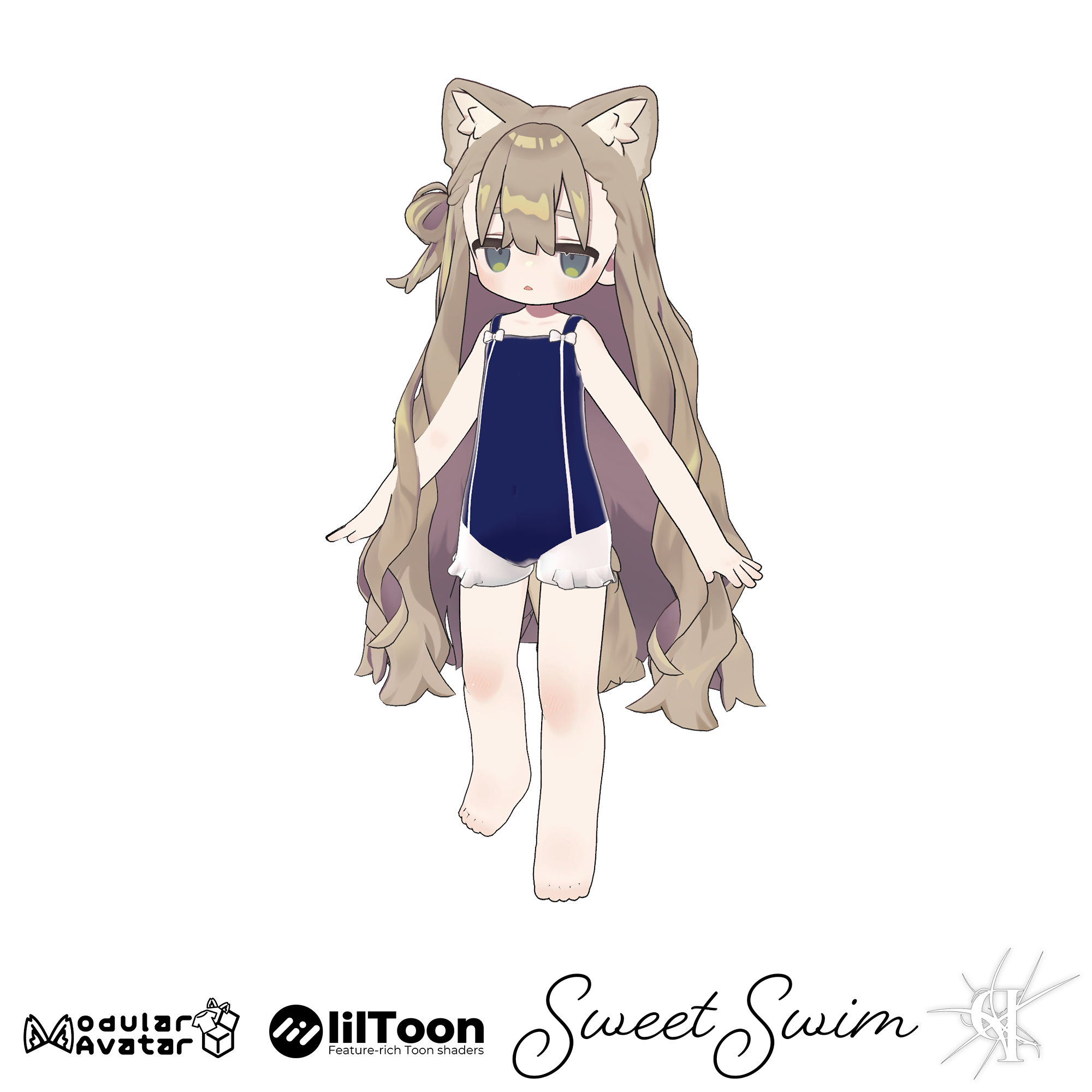 [ 6Avatar ] Sweet Swim - queue - BOOTH