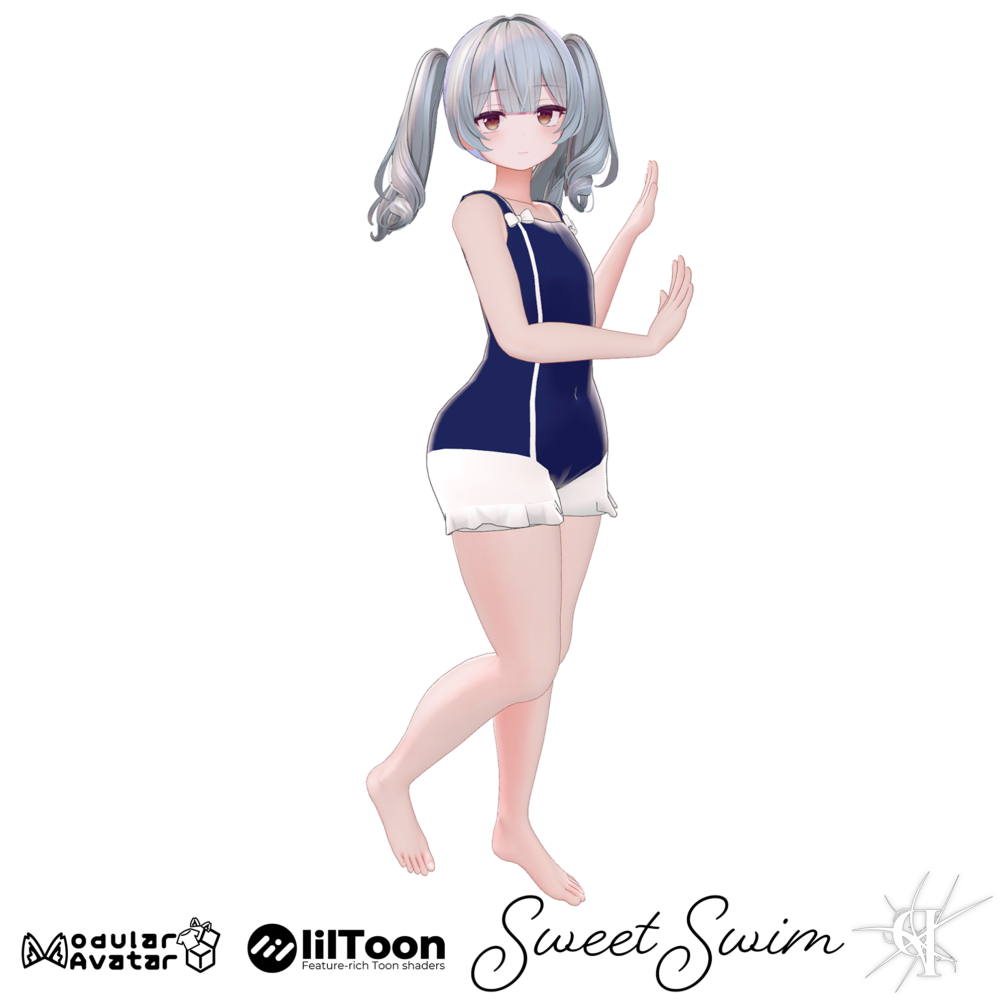 [ 6Avatar ] Sweet Swim - queue - BOOTH