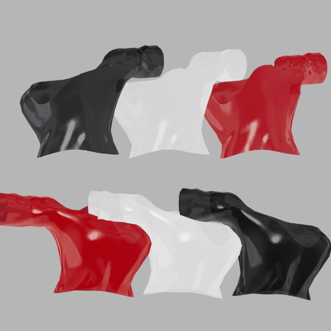 【仙猫_豺狼対応】水着+ホットパンツ【MA設定済み】