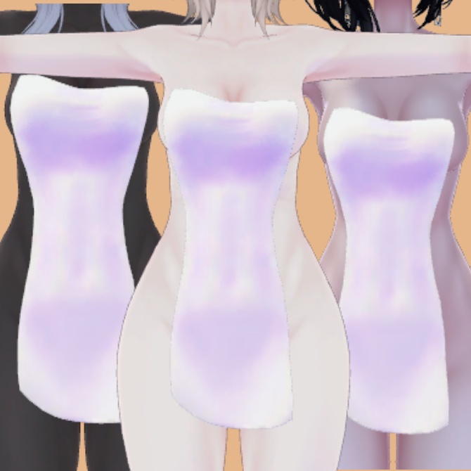 【仙猫_豺狼_ラシューシャ対応】バスタオル2種+おまけ【MA設定済み】v1