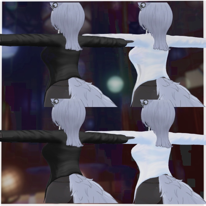 【仙猫_豺狼対応】下着とシャツ【MA設定済み】v1.0