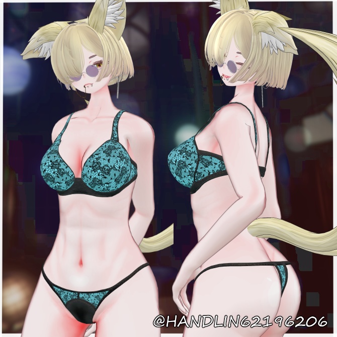 【仙猫_豺狼対応】下着とシャツ【MA設定済み】v1.0