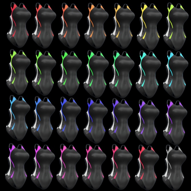 【仙猫_豺狼対応】競泳水着とスク水【MA設定済み】v1.0