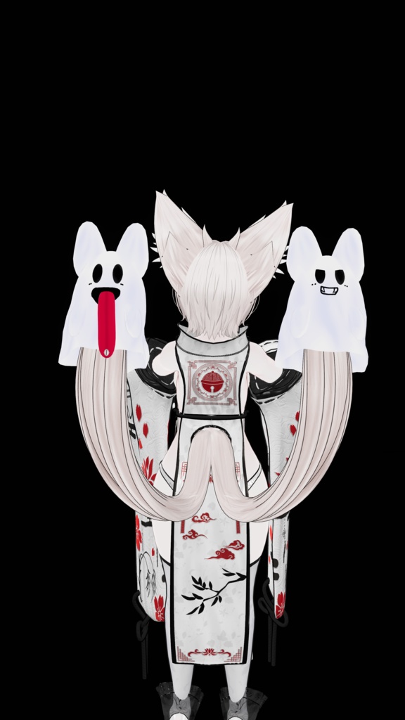 【仙猫対応】おばけしっぽ【MA設定済み】