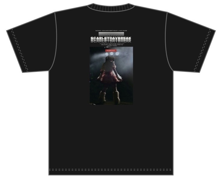 浅緋桃2026生誕Tシャツ-Scarlet day break -