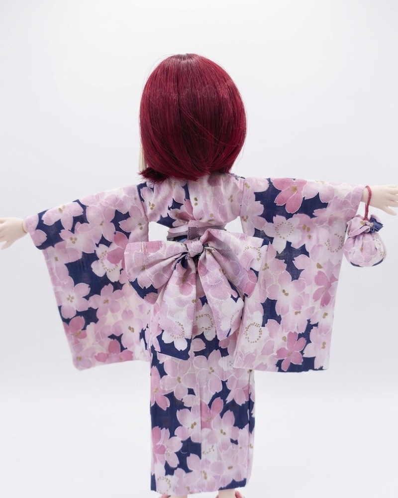 ミニドルフィードリーム MDD用 浴衣:花柄(S,M,L胸、もち足対応)