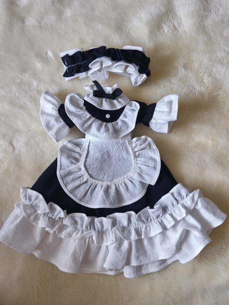 ミニドルフィードリーム MDD用 メイド服(S,L胸、もち足対応)