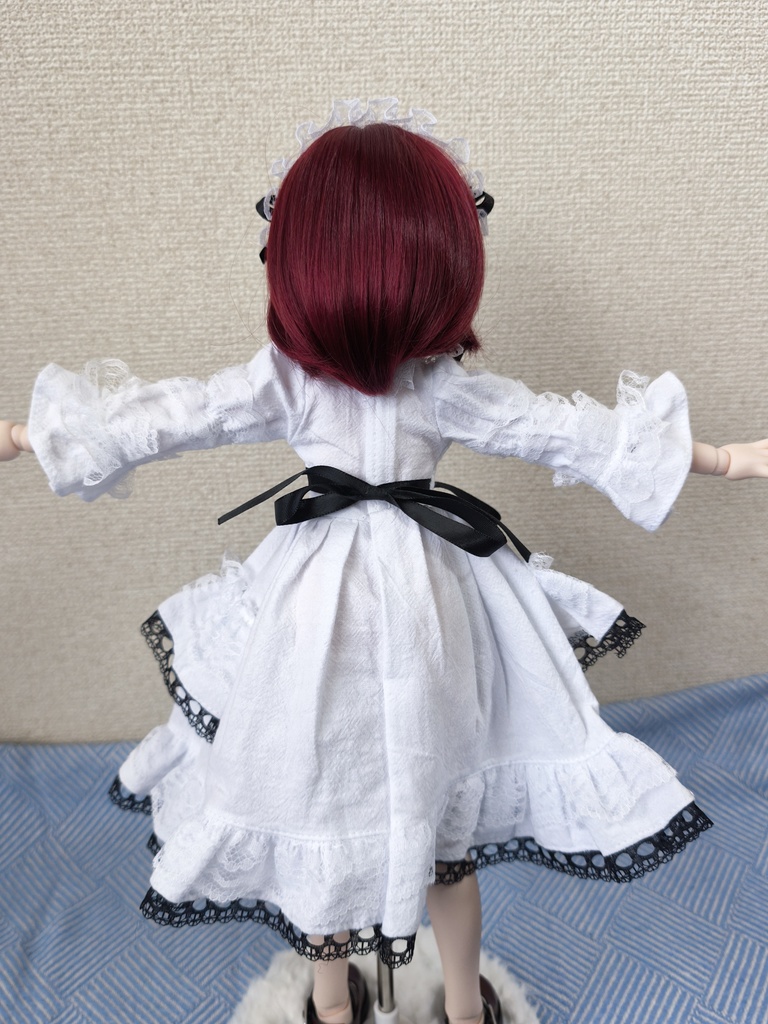 純白の葬列ドレス(MDD用)サイズSのみ(もち足不可)