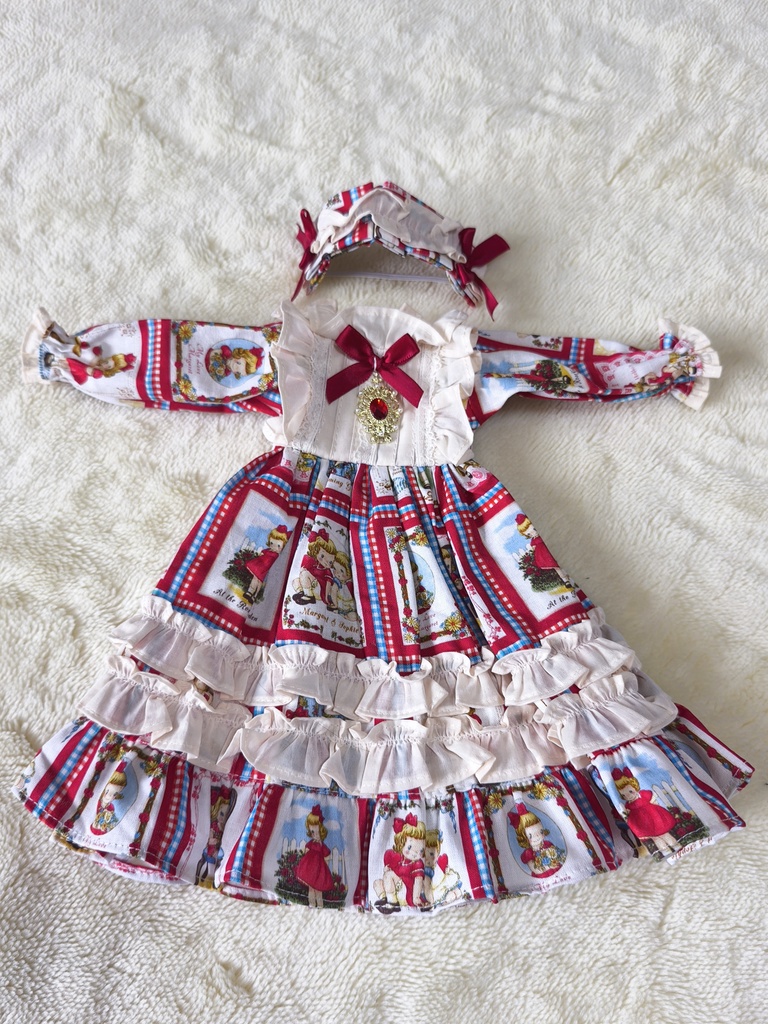 古びた絵本の少女ドレス(MDD用S,L胸、もち足対応)