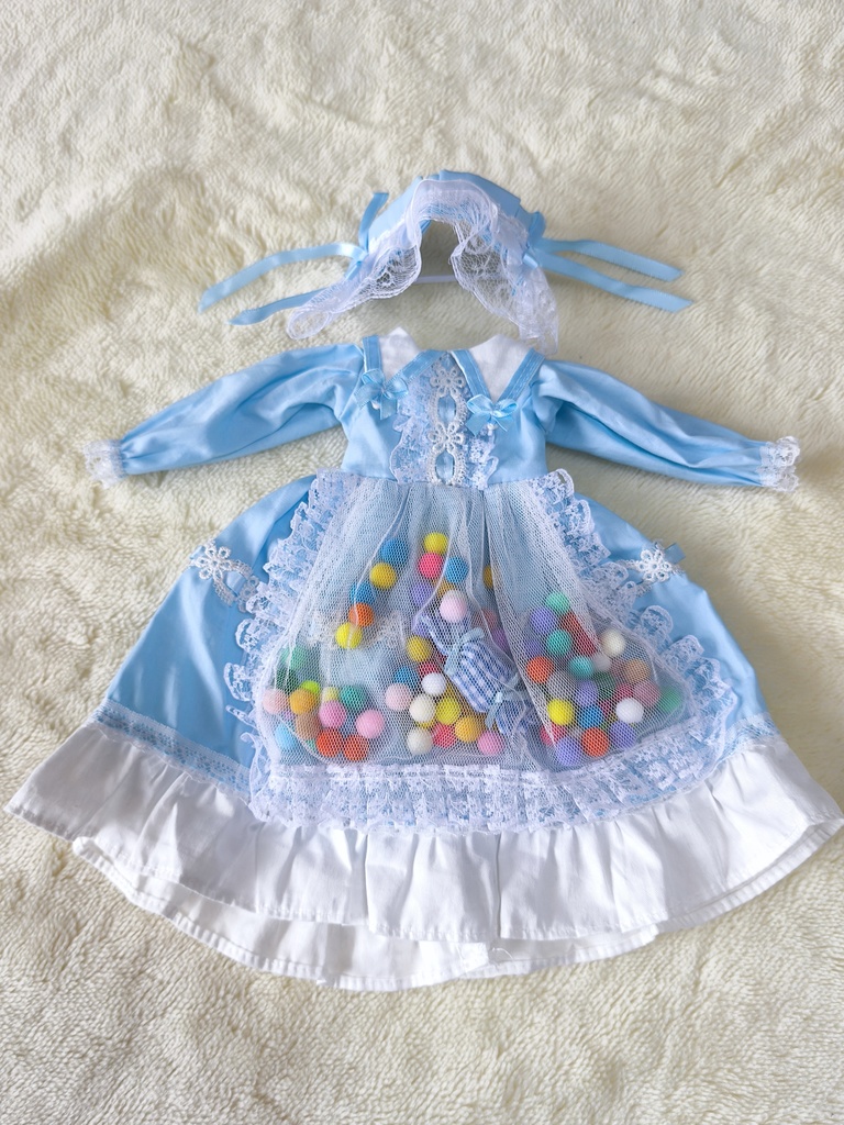 夢色ビーズのキャンディドレス(MDD用S,L胸、もち足対応)