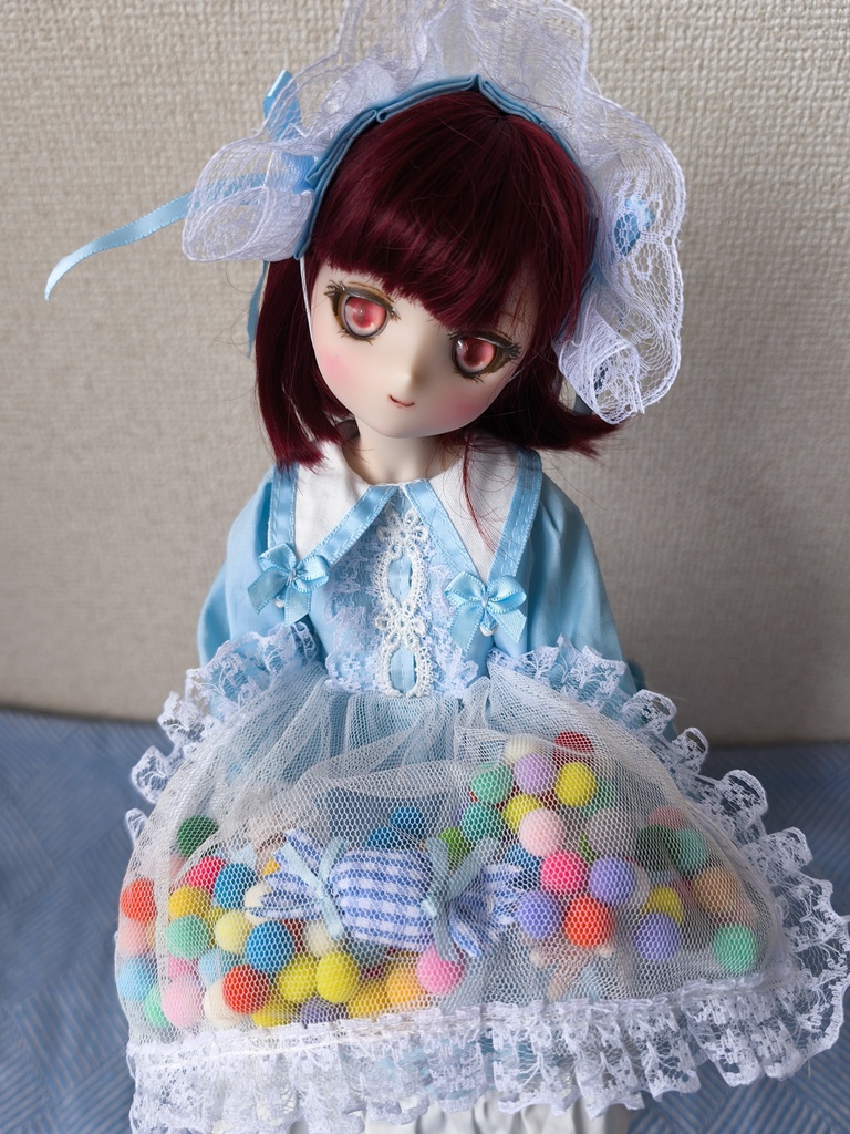 夢色ビーズのキャンディドレス(MDD用S,L胸、もち足対応)