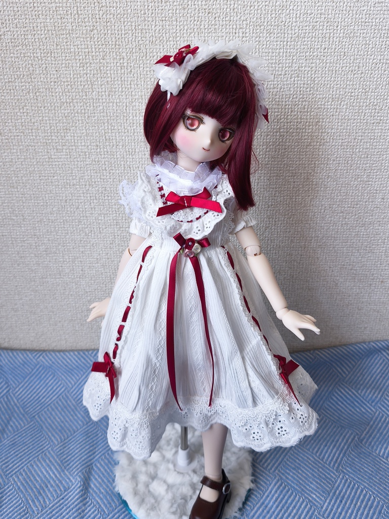 雪解けに咲く供花（きょうか）のドレス（MDD用S,L胸もち足対応）