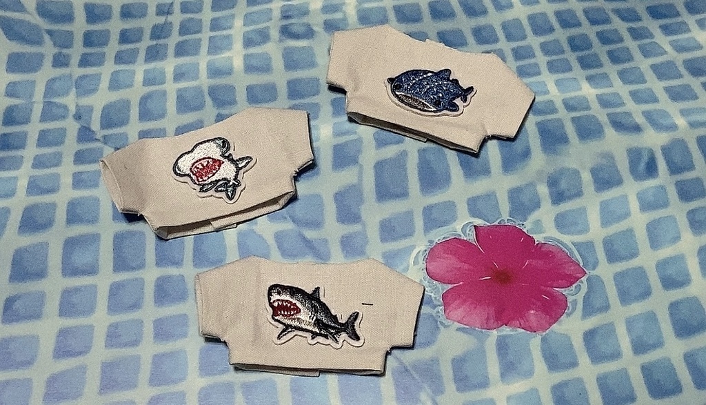 12センチぬい 海の生きものTシャツセット