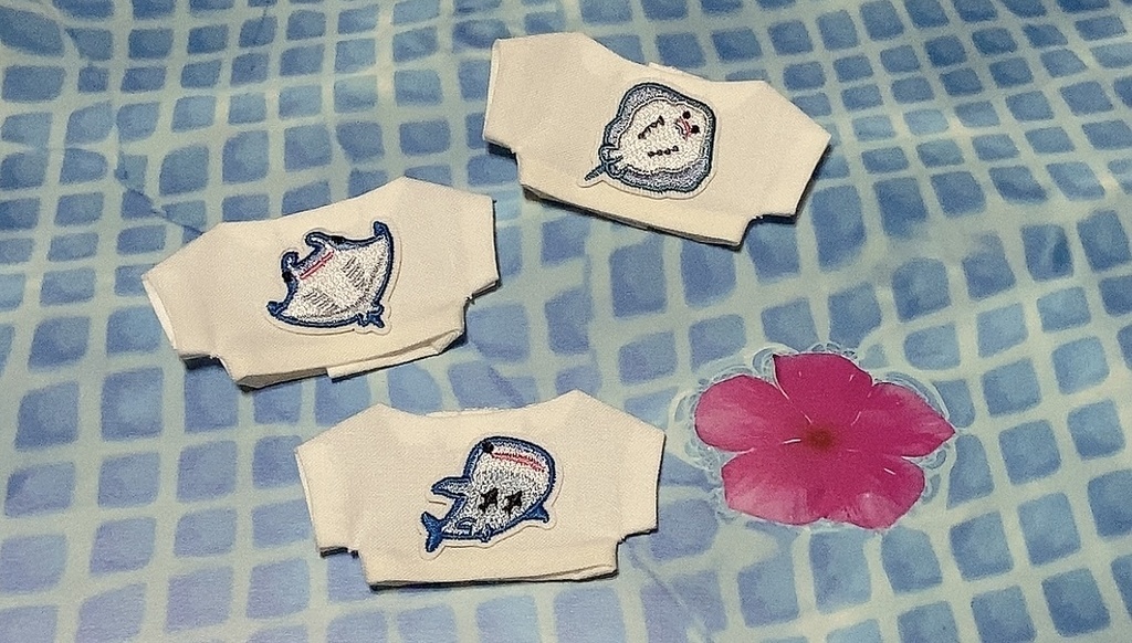 12センチぬい 海の生きものTシャツセット