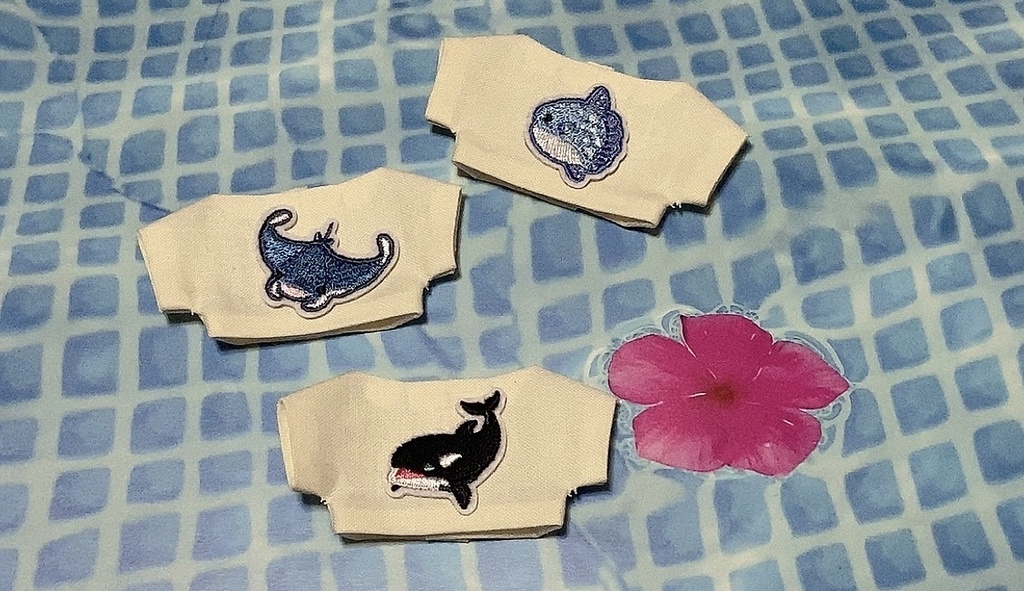 12センチぬい 海の生きものTシャツセット