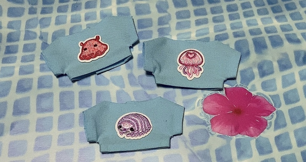 12センチぬい 海の生きものTシャツセット