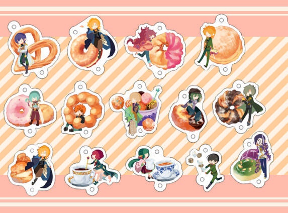 カフェドーナツつながるチャーム