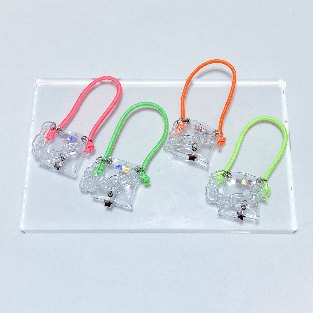 2way clear bag