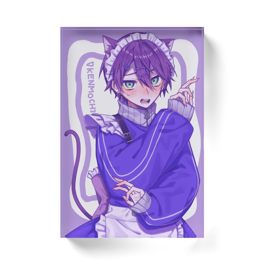 にじさんじ 剣持刀也 ジャージメイド アクリルブロック