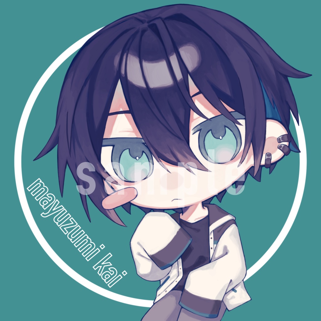 にじさんじ 黛灰 缶バッジ