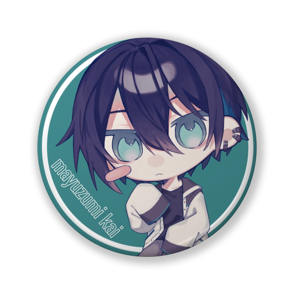 にじさんじ 黛灰 缶バッジ