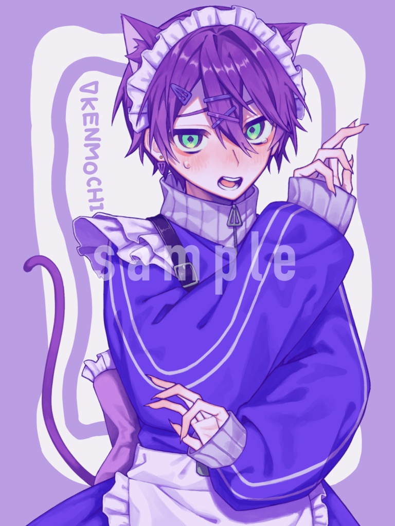 にじさんじ 剣持刀也 ジャージメイド ポスター