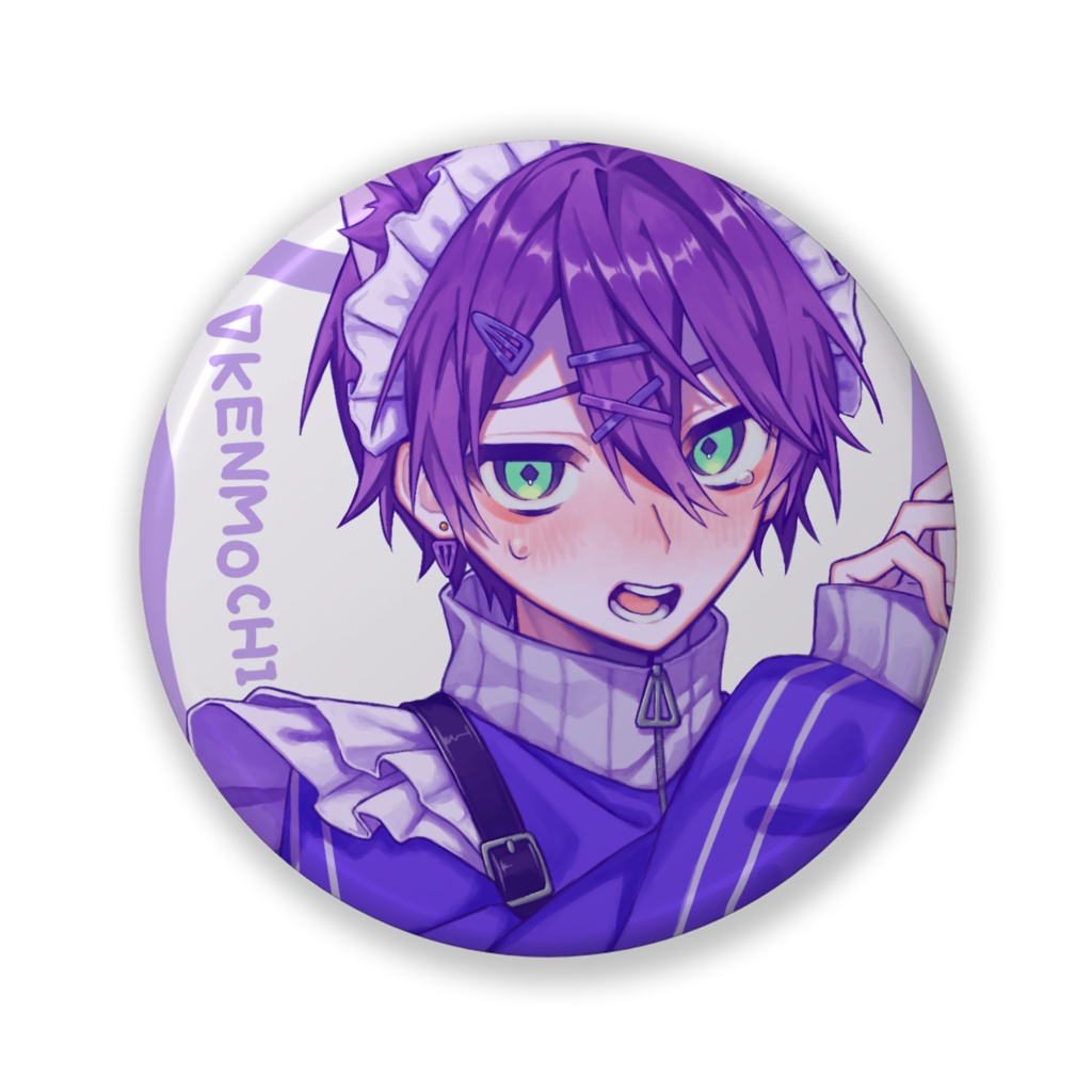 にじさんじ 剣持刀也 ジャージメイド 缶バッジ