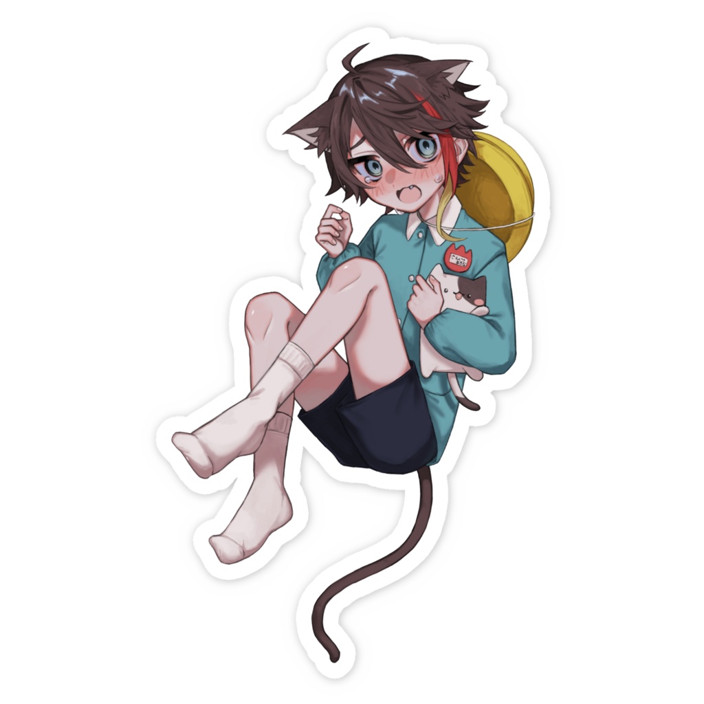 にじさんじ 三枝明那 エイプリルフール ステッカー