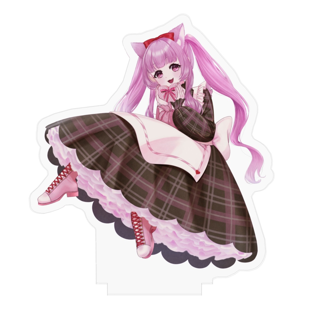 猫歌もも バレンタインアクリルスタンド