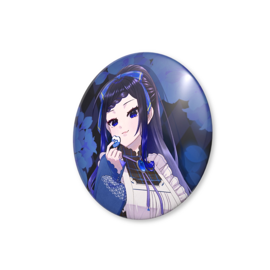 深明向結輝 缶バッチ